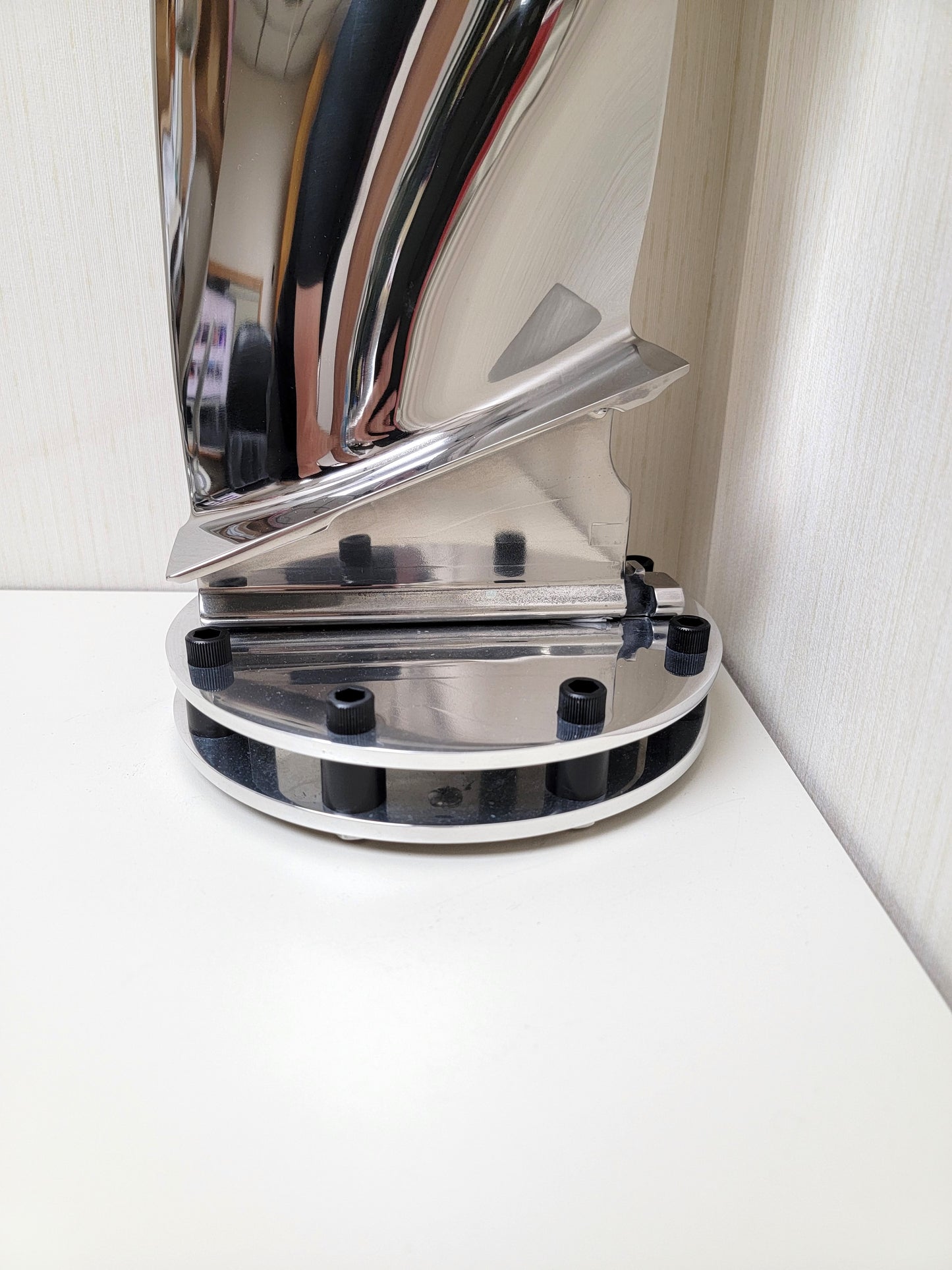 Airbus CFM56 Polished Jet Engine Blade Statue. Free Shipping.