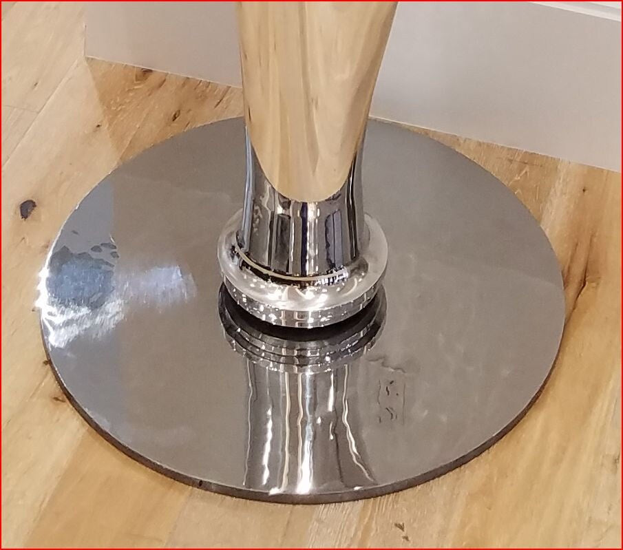 76" tall Mirror Polished DC-6 Propeller Blade.