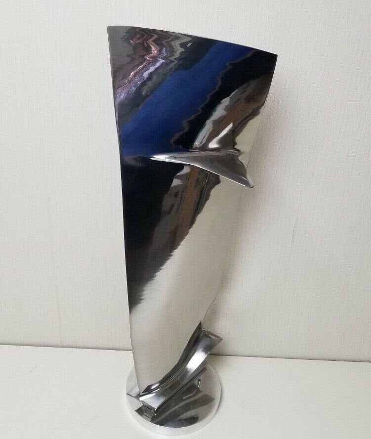 Flat Base Boeing 747 Pratt & Whitney PW4000 Jet Engine Blade Statue.